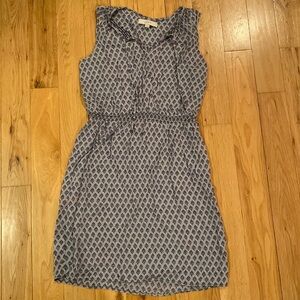 Loft - Lightweight sleeveless dress - blue/gray - size M